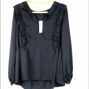 Ann Taylor baby doll shirt size large